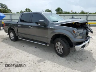 2015 Ford F-150 XL with VIN 1FTEW1CP6FFA49969, listed as a Copart auction lot 59286225 with 246,820 mi miles and Salvage title. Bid and sale history available at DreamBid. Image 4.