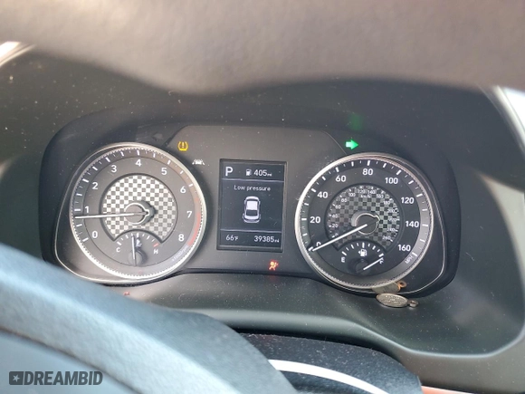 2020 Hyundai Elantra SEL with VIN 5NPD84LF0LH587518, listed as a Copart auction lot 48354935 with 39,385 mi miles and Salvage Title. Bid and sale history available at carsss.com. Image 9.