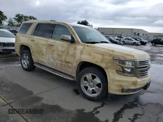 2016 Chevrolet Tahoe LTZ with VIN 1GNSCCKC4GR223339, listed as a Copart auction lot 51135015 with 150,853 mi miles and Salvage title. Bid and sale history available at DreamBid. Image 4.