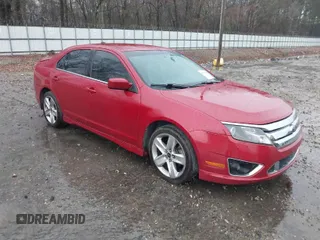 2010 Ford Fusion SPORT with VIN 3FAHP0KC3AR203364, listed as a IAAI auction lot 41734918 with 130,240 mi miles. Bid and sale history available at carsss.com. Image 1.