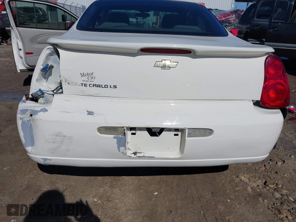 2007 Chevrolet Monte Carlo with VIN 2G1WJ15N479238427, listed as a IAAI auction lot 41640001 with 91,332 mi miles and . Bid and sale history available at DreamBid. Image 6.