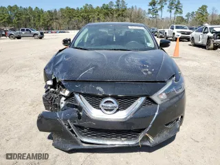 2017 Nissan Maxima SR with VIN 1N4AA6AP6HC416652, listed as a Copart auction lot 48131995 with 52,280 mi miles and Salvage Title. Bid and sale history available at carsss.com. Image 5.