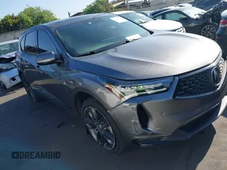 2022 Acura RDX w/A-Spec Package with VIN 5J8TC1H60NL000753, listed as a IAAI auction lot 42229270 with 45,500 mi miles and . Bid and sale history available at DreamBid. Image 1.