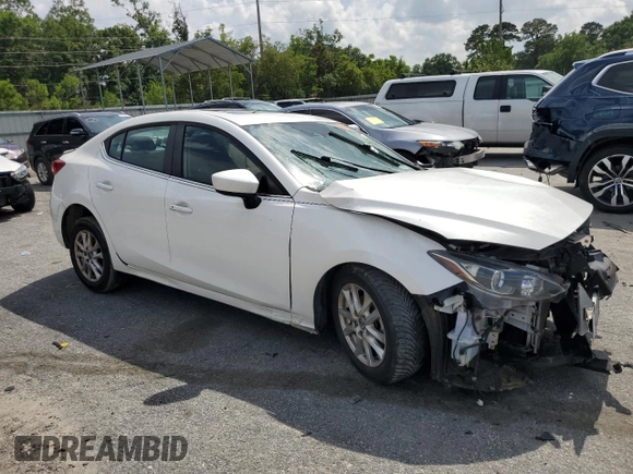 2015 Mazda 3 i Touring with VIN 3MZBM1V71FM177846, listed as a Copart auction lot 58368905 with 93,978 mi miles and Salvage title. Bid and sale history available at DreamBid. Image 4.