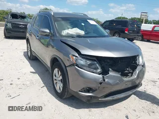 2016 Nissan Rogue SV z VIN KNMAT2MV8GP697352, wystawiony jako IAAI lot #41948298 z przebiegiem 79 119 mil mil oraz . Historia ofert i sprzedaży dostępna na DreamBid. Obrazek 6.