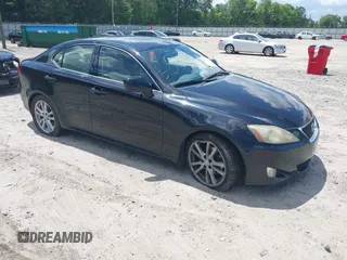 2007 Lexus IS 250 with VIN JTHBK262875050700, listed as a IAAI auction lot 42469230 with 245,562 mi miles and . Bid and sale history available at DreamBid. Image 1.