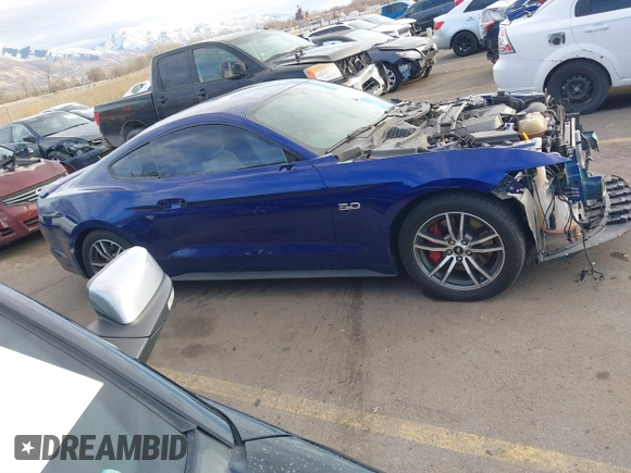 2016 Ford Mustang GT with VIN 1FA6P8CF6G5236224, listed as a IAAI auction lot 41484075 with 72,761 mi miles. Bid and sale history available at carsss.com. Image 14.