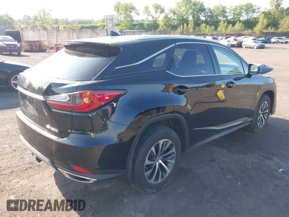 2021 Lexus RX 350 with VIN 2T2HZMDAXMC293724, listed as a IAAI auction lot 42395876 with 45,629 mi miles and . Bid and sale history available at DreamBid. Image 4.