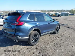 2025 Honda CR-V Sport Touring with VIN 2HKRS6H90SH809835, listed as a IAAI auction lot 42060201 with 9,358 mi miles and . Bid and sale history available at DreamBid. Image 4.
