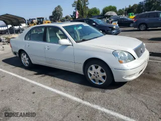 2002 Lexus LS 430 with VIN JTHBN30F720056941, listed as a Copart auction lot 66898094 with 188,877 mi miles and Salvage Title. Bid and sale history available at carsss.com. Image 4.