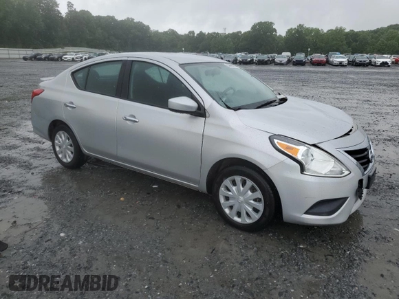 2019 Nissan Versa SV z VIN 3N1CN7AP2KL860901, wystawiony jako Copart lot #56665215 z przebiegiem 44 217 mil mil oraz Szkoda całkowita • Salvage title. Historia ofert i sprzedaży dostępna na DreamBid. Obrazek 4.