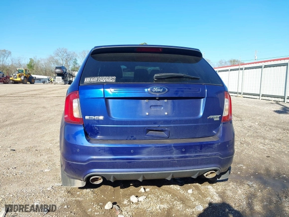 2013 Ford Edge Sport with VIN 2FMDK4AK0DBA54465, listed as a IAAI auction lot 41723741 with 158,044 mi miles. Bid and sale history available at carsss.com. Image 16.