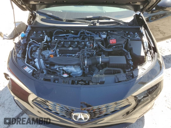 2025 Acura Integra with VIN 19UDE4H2XSA003048, listed as a Copart auction lot 49579035 with 586 mi miles and Salvage Title. Bid and sale history available at DreamBid. Image 13.
