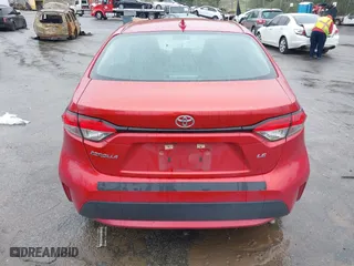 2020 Toyota Corolla LE with VIN 5YFEPRAE1LP096201, listed as a IAAI auction lot 41808175 with 90,111 mi miles. Bid and sale history available at carsss.com. Image 16.