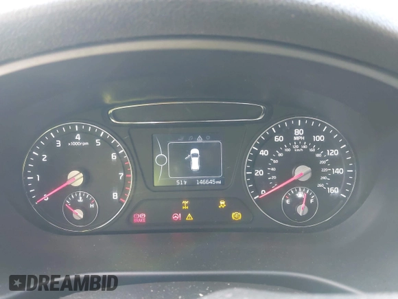2016 Kia Sorento EX with VIN 5XYPHDA58GG015715, listed as a IAAI auction lot 42040772 with 146,645 mi miles and . Bid and sale history available at DreamBid. Image 7.