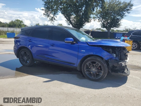 2021 Acura RDX w/A-Spec Package with VIN 5J8TC1H62ML011834, listed as a Copart auction lot 69634364 with 72,584 mi miles and Non Repairable. Bid and sale history available at carsss.com. Image 4.