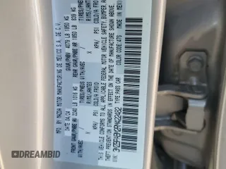 2024 Mazda 3 S Select Sport with VIN 3MZBPABM2RM422482, listed as a Copart auction lot 46460835 with Not Provided miles and Salvage Title. Bid and sale history available at DreamBid. Image 12.