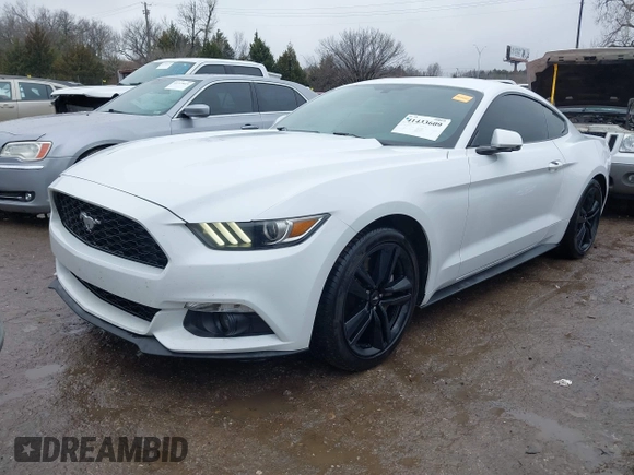 2016 Ford Mustang EcoBoost with VIN 1FA6P8TH0G5246233, listed as a IAAI auction lot 41433609 with 93,918 mi miles. Bid and sale history available at carsss.com. Image 2.