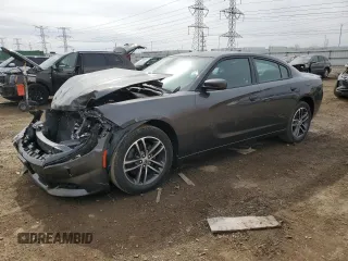 2019 Dodge Charger SXT with VIN 2C3CDXJG7KH545332, listed as a Copart auction lot 50178335 with 37,742 mi miles and Salvage Title. Bid and sale history available at DreamBid. Image 1.