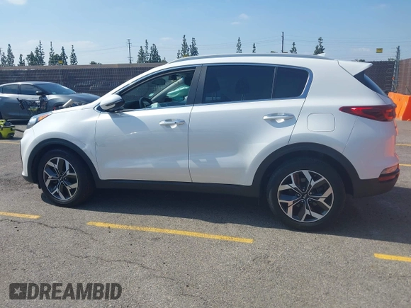 2021 Kia Sportage EX with VIN KNDPN3ACXM7936960, listed as a IAAI auction lot 42115357 with 27,964 mi miles and . Bid and sale history available at DreamBid. Image 13.