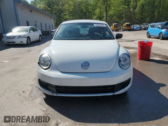 2015 Volkswagen Beetle Fleet Edition with VIN 3VWF17ATXFM603260, listed as a Copart auction lot 54834735 with 103,136 mi miles and Salvage Title. Bid and sale history available at DreamBid. Image 5.