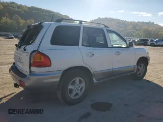 2004 Hyundai Santa Fe GLS with VIN KM8SC73DX4U836660, listed as a Copart auction lot 76409554 with 207,232 mi miles and Salvage Title. Bid and sale history available at carsss.com. Image 3.