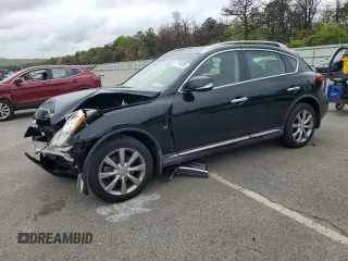 2017 Infiniti QX50 z VIN JN1BJ0RRXHM415812, wystawiony jako Copart lot #57746335 z przebiegiem 46 457 mil mil oraz Szkody całkowita. Historia ofert i sprzedaży dostępna na DreamBid. Obrazek 1.