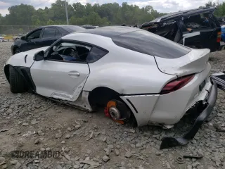 2020 Toyota Supra 3.0 with VIN WZ1DB4C03LW025590, listed as a Copart auction lot 58242644 with Not provided miles and Salvage title. Bid and sale history available at DreamBid. Image 2.