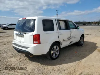2013 Honda Pilot EX-L with VIN 5FNYF3H56DB014981, listed as a Copart auction lot 48182055 with 222,663 mi miles and Salvage Title. Bid and sale history available at DreamBid. Image 3.