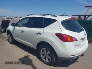 2010 Nissan Murano SL with VIN JN8AZ1MWXAW138355, listed as a IAAI auction lot 42167652 with 127,223 mi miles. Bid and sale history available at carsss.com. Image 3.