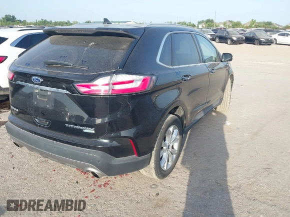 2020 Ford Edge Titanium with VIN 2FMPK3K94LBB37706, listed as a IAAI auction lot 42524373 with 77,849 mi miles and . Bid and sale history available at DreamBid. Image 4.