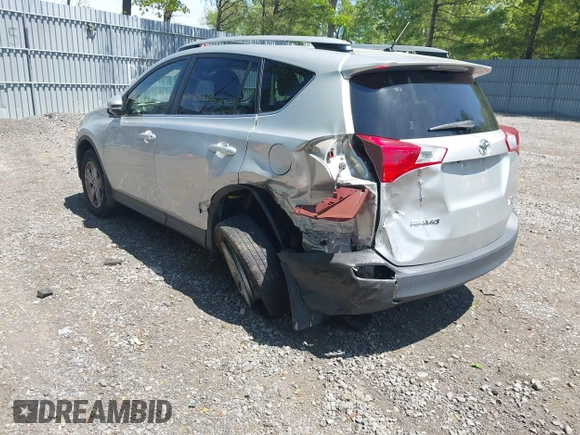 2013 Toyota RAV4 XLE with VIN JTMRFREV6DD011338, listed as a IAAI auction lot 42214088 with 202,537 mi miles and . Bid and sale history available at DreamBid. Image 3.
