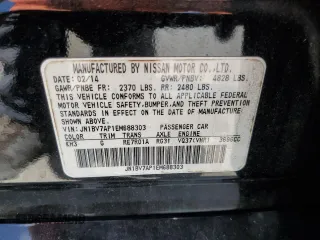 2014 Infiniti Q50 Premium with VIN JN1BV7AP1EM688303, listed as a Copart auction lot 60637845 with 160,017 mi miles and Salvage title. Bid and sale history available at DreamBid. Image 12.