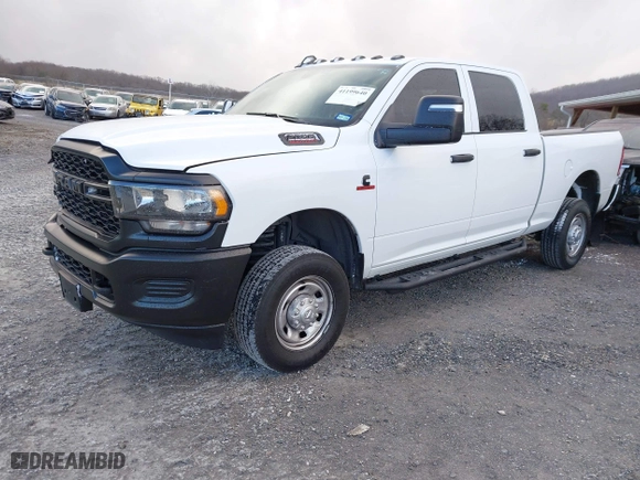2023 Ram 2500 Tradesman with VIN 3C6UR5CL5PG517155, listed as a IAAI auction lot 41199640 with 24,459 mi miles. Bid and sale history available at carsss.com. Image 18.