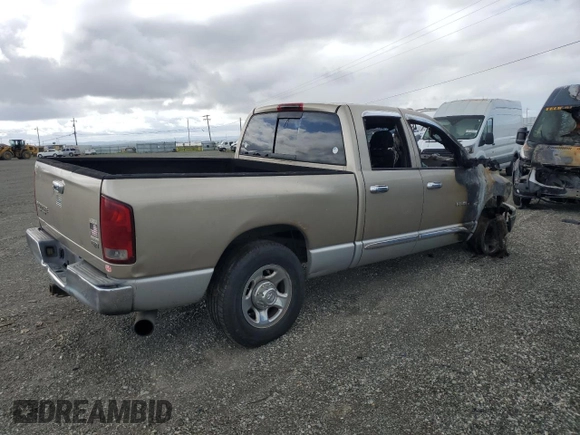 2004 Dodge Ram 2500 SLT with VIN 3D7KA28634G116584, listed as a Copart auction lot 50638925 with 0 mi miles and Salvage Title. Bid and sale history available at carsss.com. Image 3.