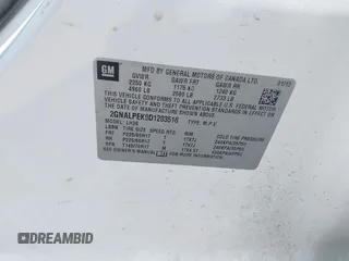 2013 Chevrolet Equinox LT with VIN 2GNALPEK0D1203518, listed as a IAAI auction lot 42178137 with 170,026 mi miles and . Bid and sale history available at DreamBid. Image 9.