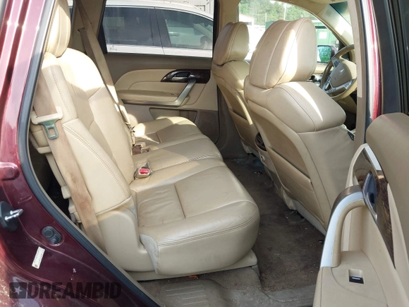 2013 Acura MDX Tech Pkg with VIN 2HNYD2H39DH513891, listed as a IAAI auction lot 42096768 with 272,671 mi miles. Bid and sale history available at carsss.com. Image 8.
