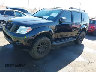2008 Nissan Pathfinder SE with VIN 5N1AR18U58C650553, listed as a IAAI auction lot 41473775 with 227,791 mi miles. Bid and sale history available at carsss.com. Image 2.