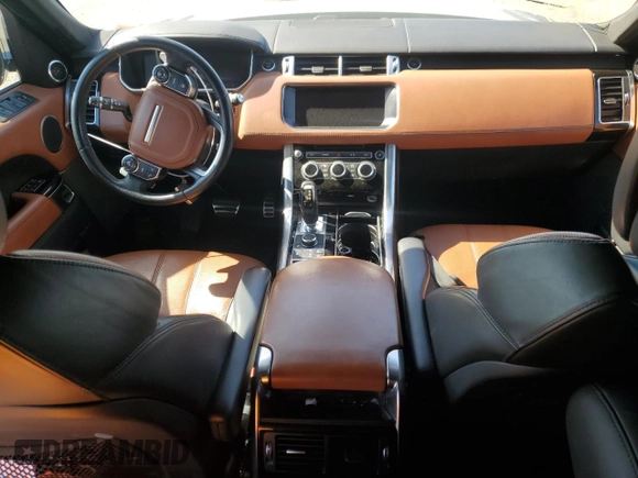 2017 Land Rover Range Rover Sport HSE Dynamic with VIN SALWV2FV4HA143185, listed as a Copart auction lot 46954895 with 81,128 mi miles and Salvage Title. Bid and sale history available at carsss.com. Image 8.