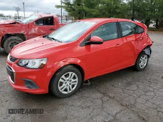 2018 Chevrolet Sonic LS with VIN 1G1JB5SH8J4120310, listed as a Copart auction lot 83769954 with 134,183 mi miles and Salvage title. Bid and sale history available at DreamBid. Image 1.