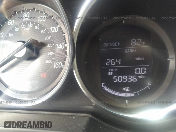 2016 Mazda 6 i Sport with VIN JM1GJ1U53G1414398, listed as a IAAI auction lot 28746535 with 50,936 mi miles and . Bid and sale history available at DreamBid. Image 7.