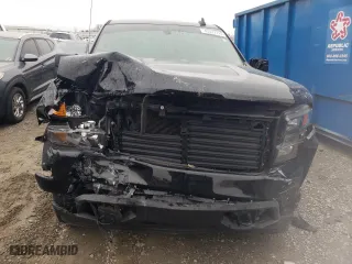 2021 Chevrolet Silverado 1500 Custom with VIN 1GCPYBEK3MZ204029, listed as a Copart auction lot 43522715 with 107,800 mi miles and Salvage Title. Bid and sale history available at carsss.com. Image 5.