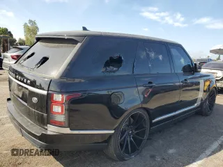 2016 Land Rover Range Rover Supercharged with VIN SALGS2EF7GA279669, listed as a Copart auction lot 50942405 with 95,714 mi miles and Salvage title. Bid and sale history available at DreamBid. Image 3.