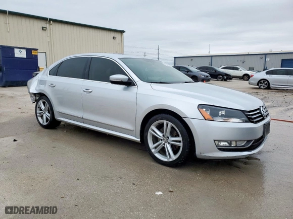 2015 Volkswagen Passat 1.8T SE w/Sunroof & Nav with VIN 1VWBT7A32FC048055, listed as a Copart auction lot 51854075 with 130,743 mi miles and Salvage Title. Bid and sale history available at carsss.com. Image 4.