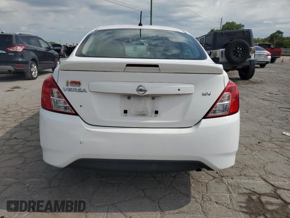 2017 Nissan Versa SV with VIN 3N1CN7AP5HL838013, listed as a Copart auction lot 64959265 with 180,900 mi miles and Salvage title. Bid and sale history available at DreamBid. Image 6.