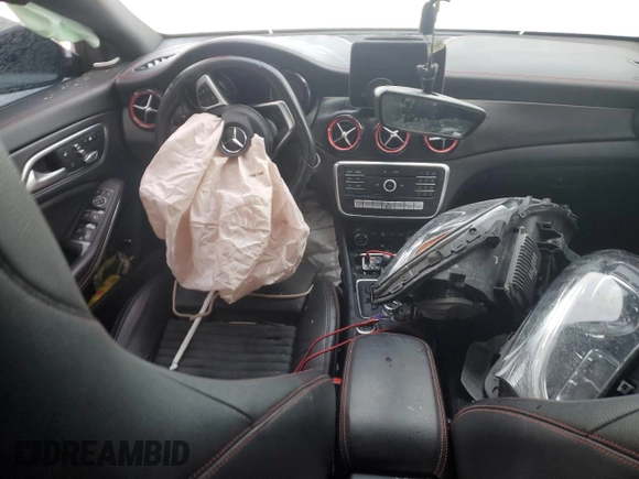 2017 Mercedes-Benz CLA 45 AMG with VIN WDDSJ5CB3HN456644, listed as a Copart auction lot 41773505 with Not Provided miles and Salvage Title. Bid and sale history available at DreamBid. Image 8.