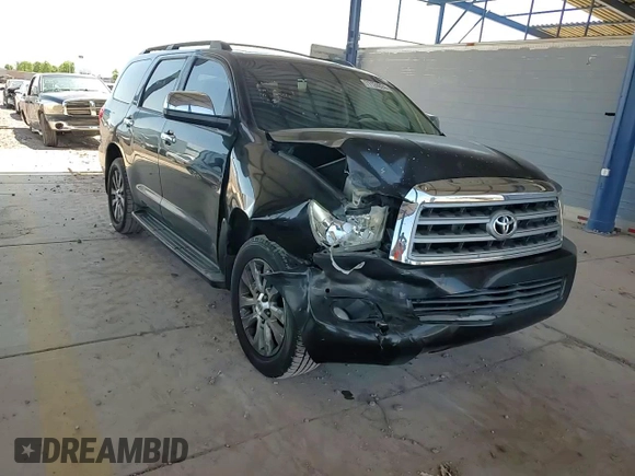 2012 Toyota Sequoia Limited with VIN 5TDJY5G1XCS066467, listed as a Copart auction lot 71124024 with 153,349 mi miles and Salvage Title. Bid and sale history available at carsss.com. Image 11.