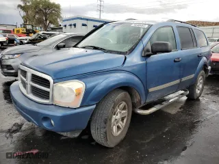 2004 Dodge Durango SLT with VIN 1D4HD48D24F127473, listed as a Copart auction lot 76208464 with 202,657 mi miles and Salvage Title. Bid and sale history available at carsss.com. Image 1.