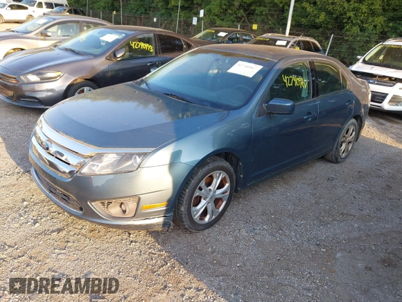 2012 Ford Fusion SE with VIN 3FAHP0HA2CR337792, listed as a IAAI auction lot 42740967 with 120,666 mi miles and . Bid and sale history available at DreamBid. Image 2.
