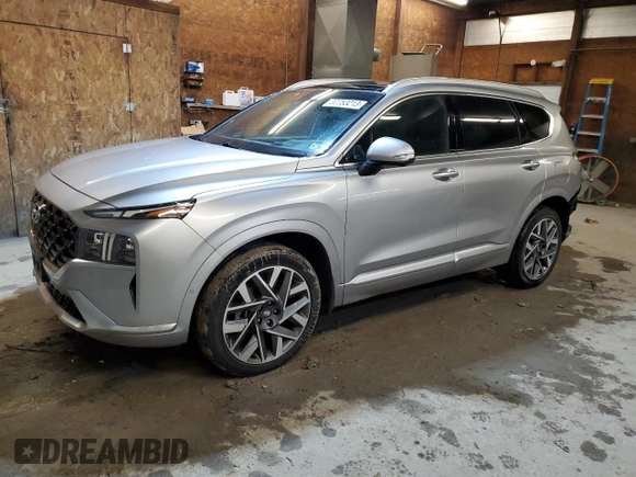 2022 Hyundai Santa Fe Calligraphy with VIN 5NMS54AL0NH436655, listed as a Copart auction lot 37753213 with 8,958 mi miles and . Bid and sale history available at DreamBid. Image 1.